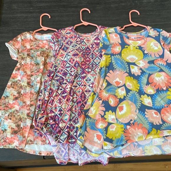 LuLaRoe Other - 3 LuLaRoe girls dresses